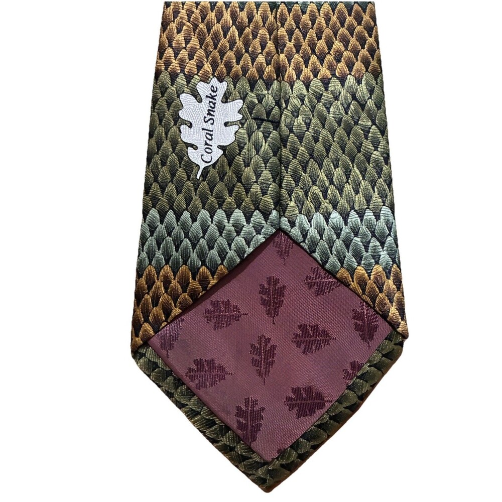 The Nature Conservancy Tie Coral Snake 100% Silk